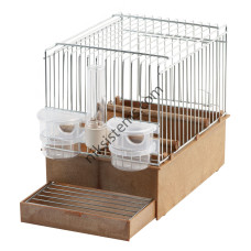 Клетка за малки Птички - изложбена, транспортна и друго 240 x 160 x 200 мм. - 2GR