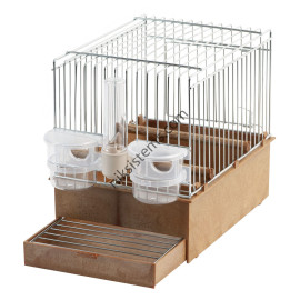 Клетка за малки Птички - изложбена, транспортна и друго 240 x 160 x 200 мм. - 2GR