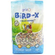 Висококачествена зърнена смес с ядки за Папагали, 3 кг. - BIRD-X Parrot Mix + Nuts Висококачествена зърнена смес с ядки за Папагали, 3 кг. - BIRD-X Parrot Mix + Nuts