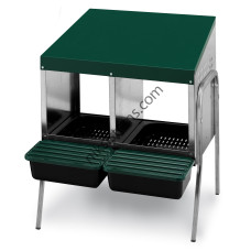 Гнездо за Кокошки Носачки - Автоматично Двойно на крака