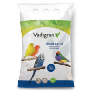 Витамини и минерали, Миден пясък за Птици 5 кг. бял - Vadigran Shellsand white