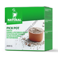 Минерали за Гълъби за кълване в глинена купа 400 гр. - Natural Pick Pot