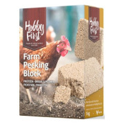 Блокче от витамини и минерали за кълване за Птици 1 кг. - Farm Pecking Block