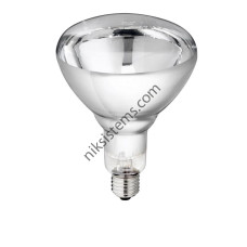 Инфрачервена Лампа за отопление прозрачна 150 и 250 W - Philips