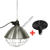 ПРОМО к-кт Тяло Ø 35 см. + Керамична Лампа за Отопление 250 W