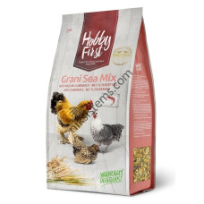 Витамини и минерали за Кокошки и други Птици 3 кг. - Hobby First Grani Sea Mix