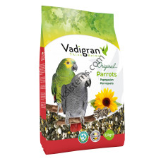 Пълноценна храна за средни и големи Папагали 2,5 кг. - Vadigran Parrot Original