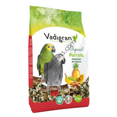 Пълноценна храна с плодове за средни и големи Папагали 2,5 кг. - Vadigran Parrot Tropical