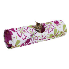 Тунел за котки FLOWER 90x25 см. - KERBL