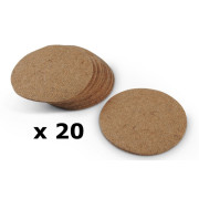 Кечета за Гнездо за Гълъби Ø 23 см. 200 бр. в опаковка - Natural