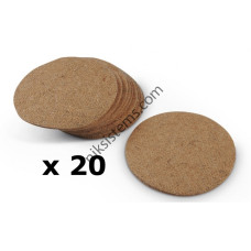 Кечета за Гнездо за Гълъби Ø 23 см. 200 бр. в опаковка - Natural
