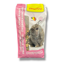 Пълноценна храна за декоративни зайчета, 1,5 кг. - Benelux Dwarf Mixture Rabbit Poly d'or superior