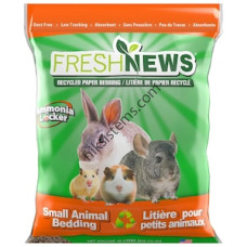Хартиена целулозна постеля за Гризачи, ситна, 10 литра - Fresh News Small Animal Litter