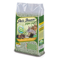 Хартиена целулозна постеля за Гризачи, Котки и Птици, 20 литра - Pets Dream Paper Pure